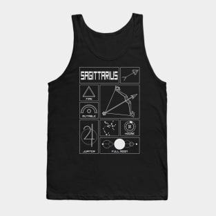 Sagittarius Profile - Astrology Signs Tank Top